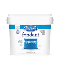 Blue Satin Ice Fondant 5 lbs