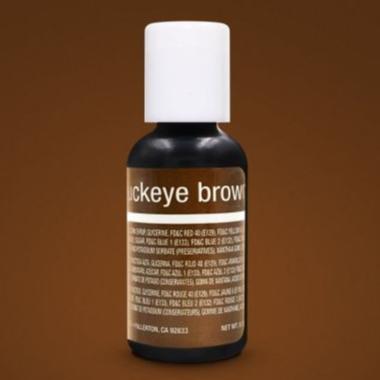 Chefmaster Buckeye Brown .70oz Liqua Gel Color