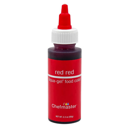 Chefmaster Red Red 2.3oz Liqua Gel Food Color 5061