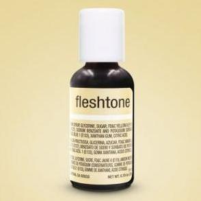 Chefmaster Sienna Fleshtone .70oz Liqua Gel Food Color