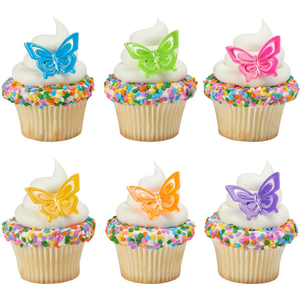 Decopac Butterfly Cake Rings Demo 7894
