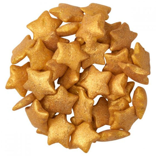 Decopac Gold Stars Edible Quins Sprinkles