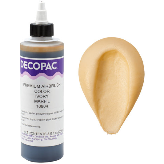 Decopac Ivory Premium Airbrush Food Color 10904