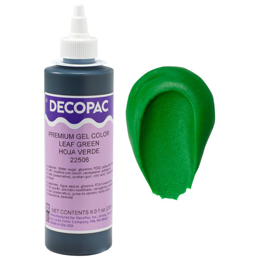 Decopac Leaf Green Premium Gel Food Color 22506