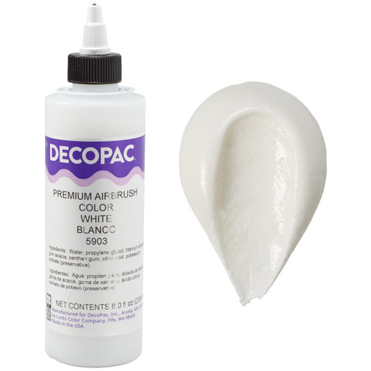 Decopac White Premium Airbrush Food Color 5903