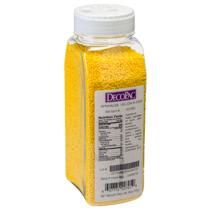 Decopac Yellow Sprinkles Jimmies 20705