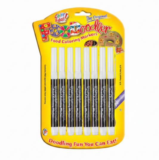 Foodoodler Bold Black Edible Food Color Markers