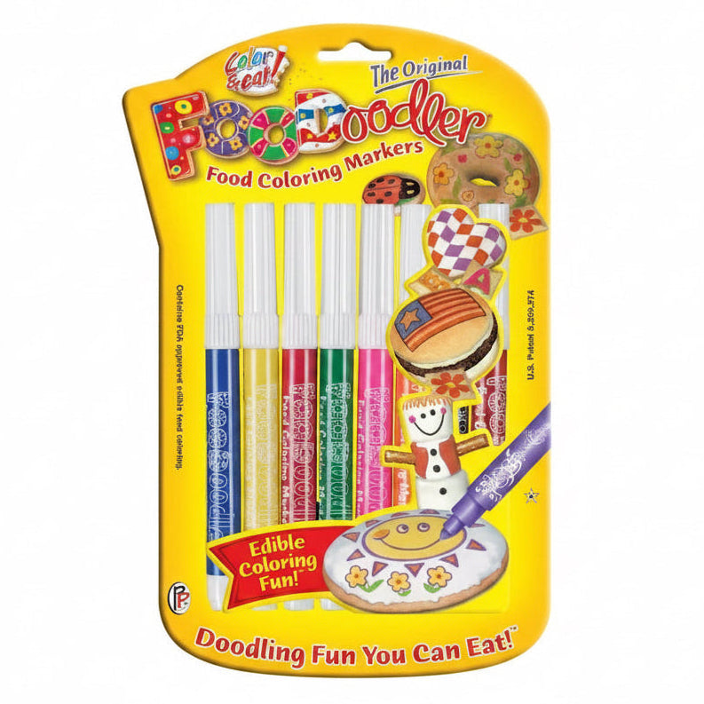 Foodoodler Bold Multi Color Edible Marker Set