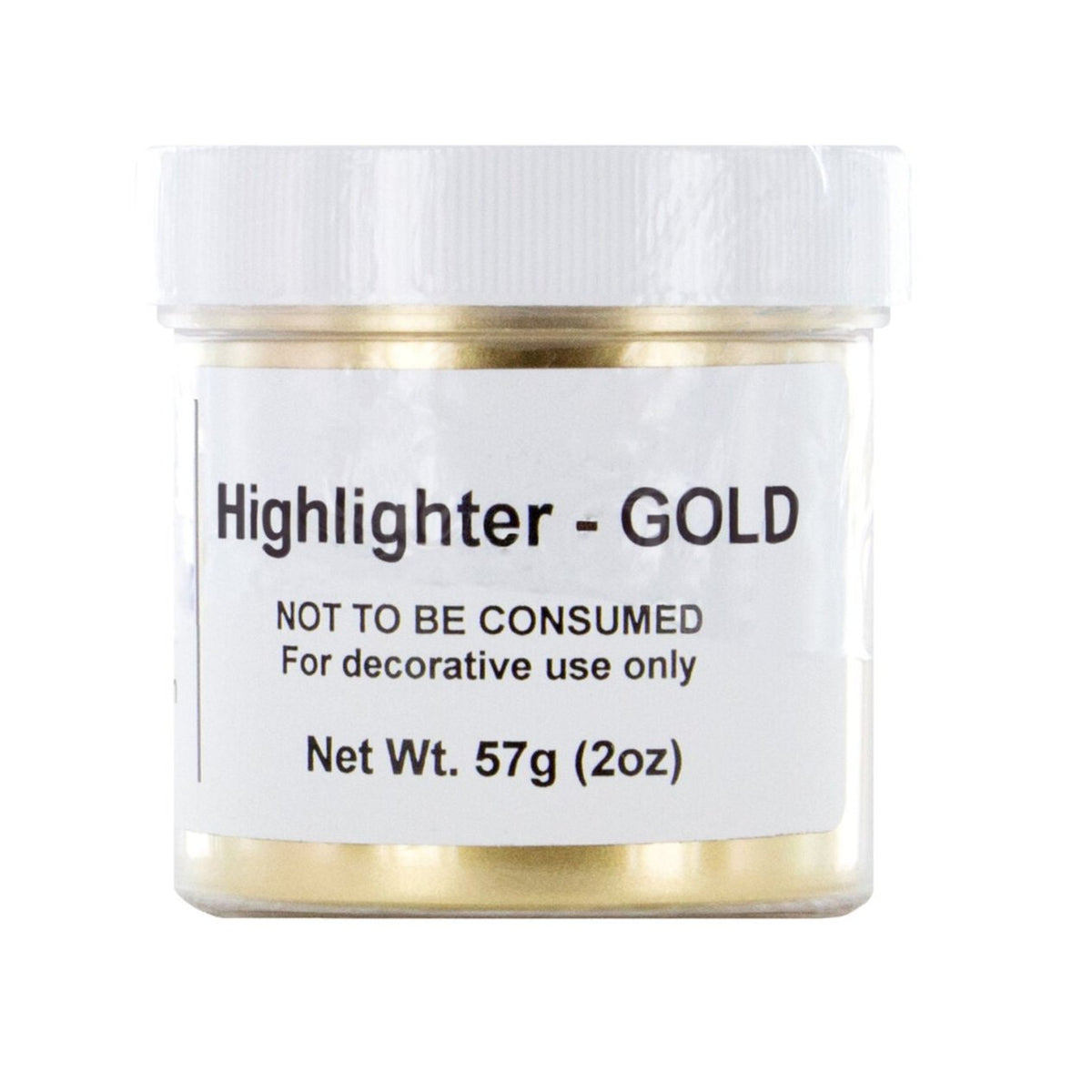Gold Highlighter Cake Decorating Dust Bulk