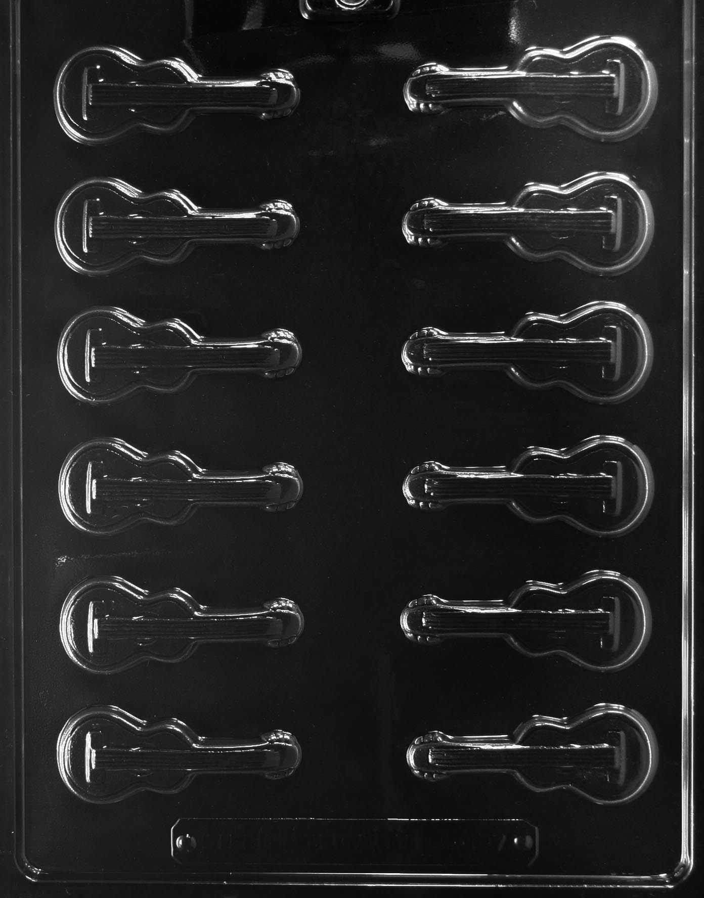 Guitar Piece Chocolate Mold