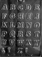 Letters A-Z Small Chocolate Mold