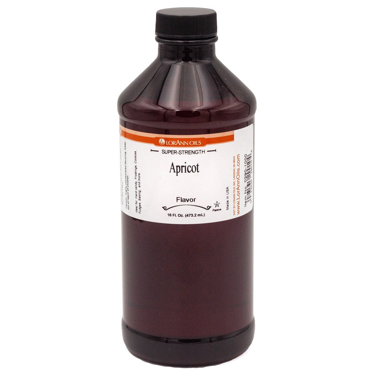 Lorann Apricot Flavor 16oz 0290