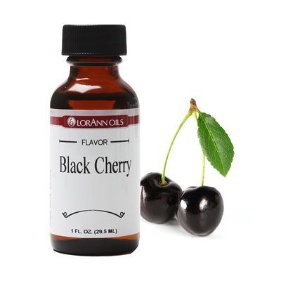 Lorann Black Cherry Flavor 1oz 0880