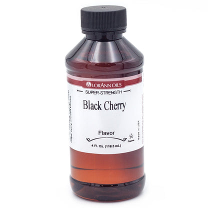 Lorann Black Cherry Flavor 4oz 0880