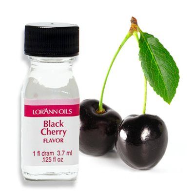 Lorann Black Cherry Flavor Dram 0880