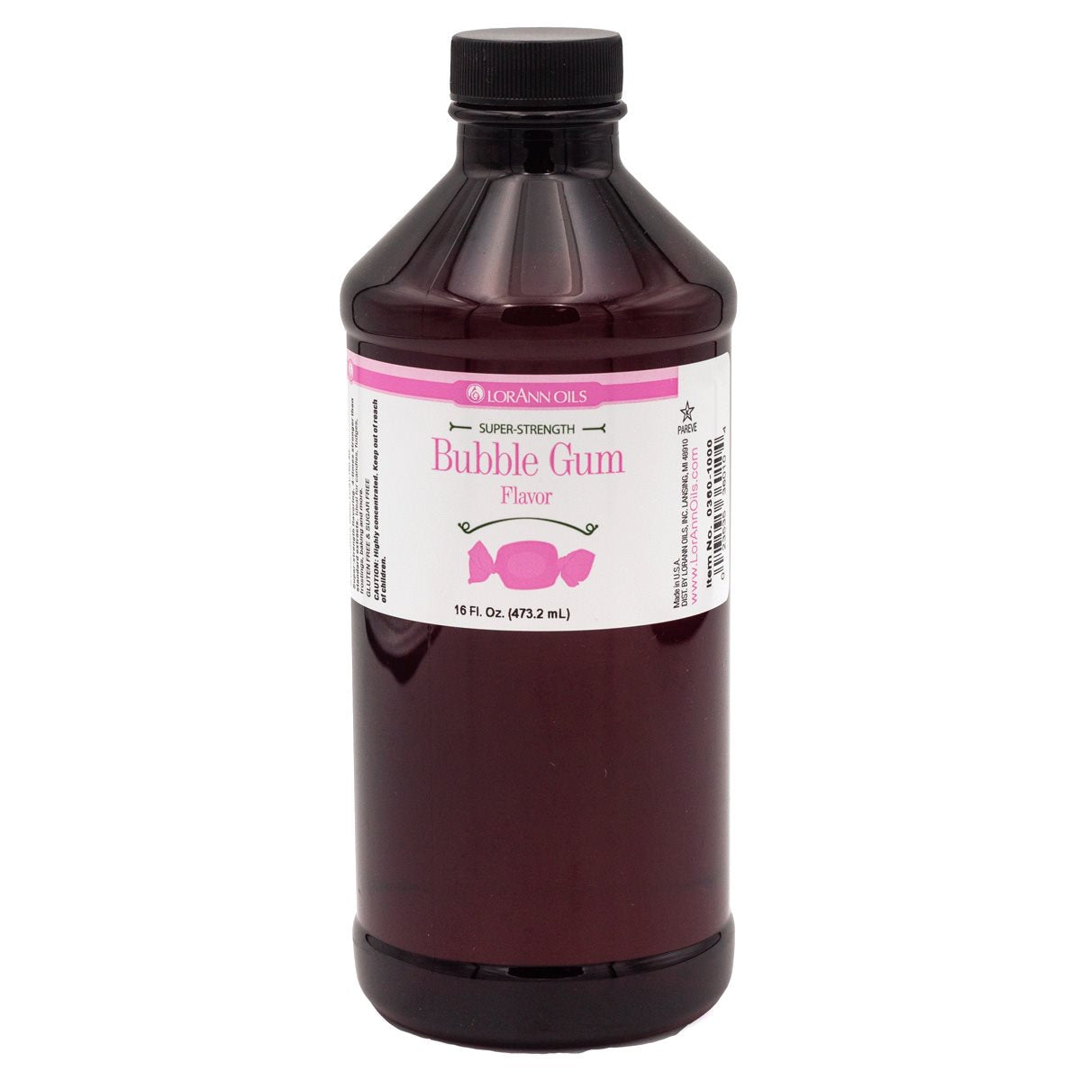 Lorann Bubble Gum Flavor 16oz 0360