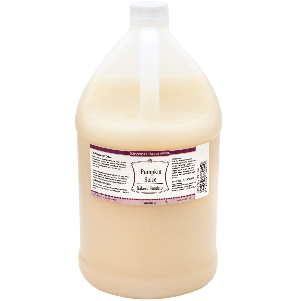 Lorann Pumpkin Spice Bakery Emulsion 128oz 0789