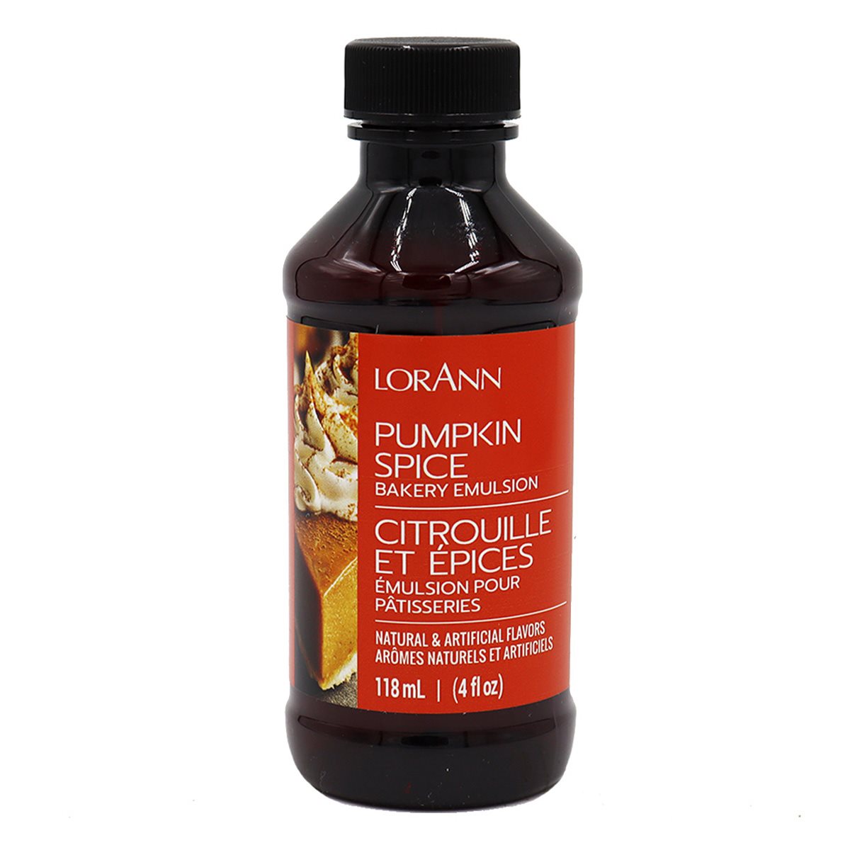 Lorann Pumpkin Spice Bakery Emulsion 4oz 0789