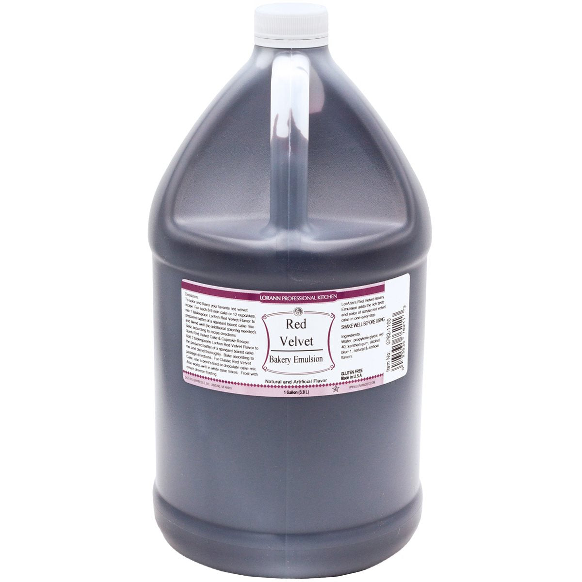 Lorann Red Velvet Bakery Emulsion 128oz 0762