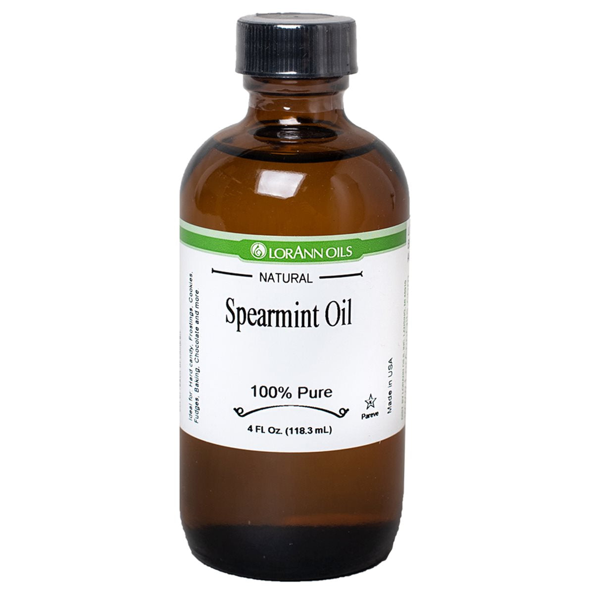 Lorann Spearmint Oil Flavor 4oz 0090