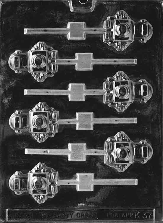 Robot Lolly Plastic Chocolate Mold K037