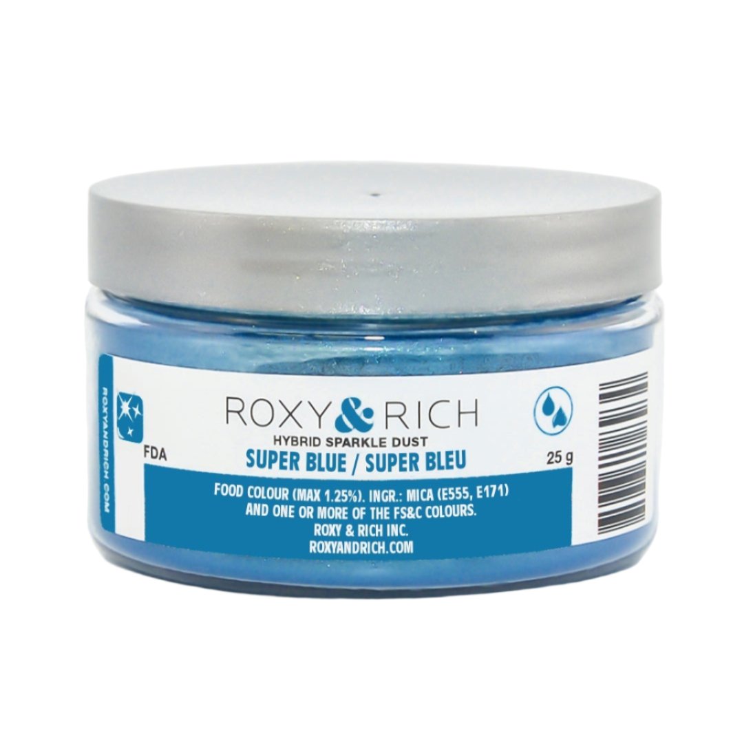 Roxy & RIch Super Blue Sparkle Dust S25-007