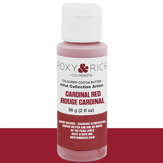 Roxy & Rich Cardinal Red Cocoa Butter 2oz BC2-027