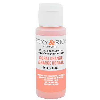 Roxy & Rich Coral Orange Cocoa Butter 2oz BC2-023