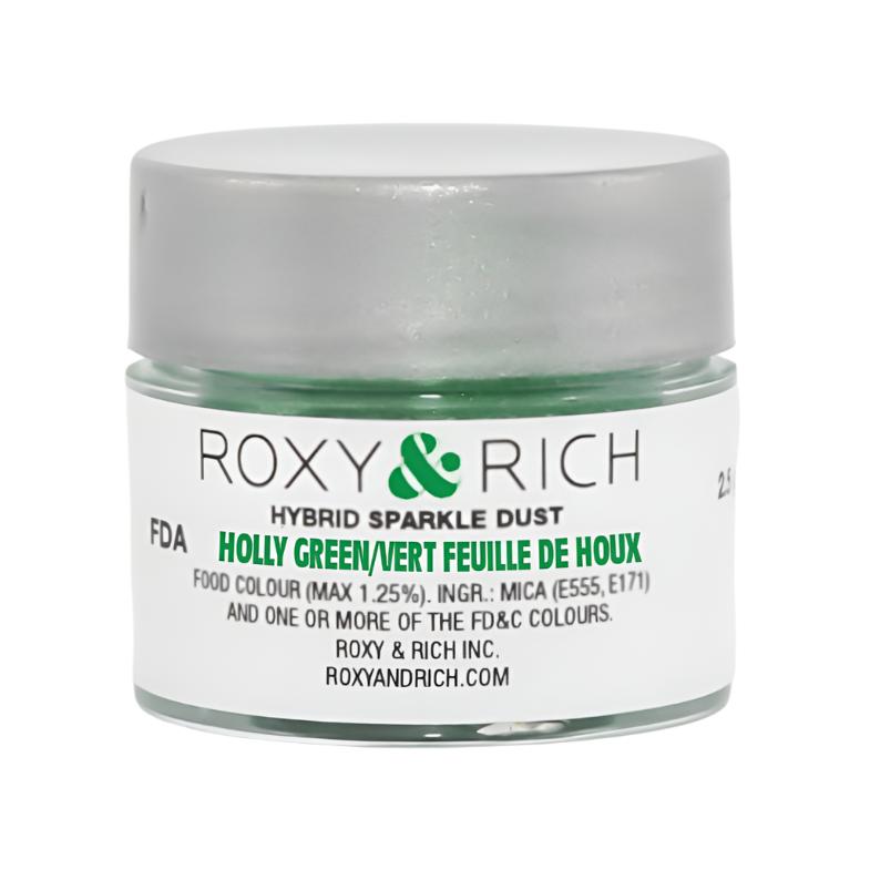 Roxy & Rich Holly Green Sparkle Dust S2-037