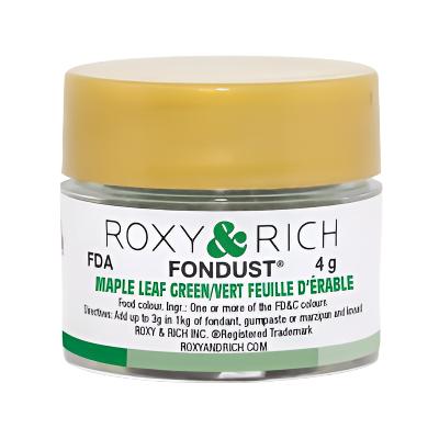 Roxy & Rich Maple Green Fondust 4 grams