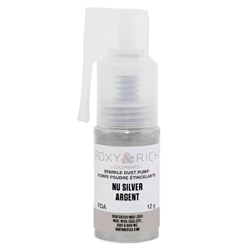 Roxy & Rich Nu Silver Sparkle Dust Pump S12-049P