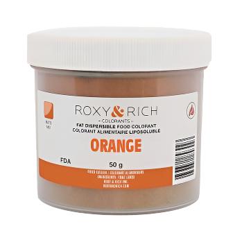 Roxy & Rich Orange Fat Dispersible Food Color 50 grams P50-B02