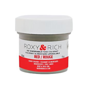 Roxy & Rich Red Fat Dispersible Food Color 5 grams P5-B03