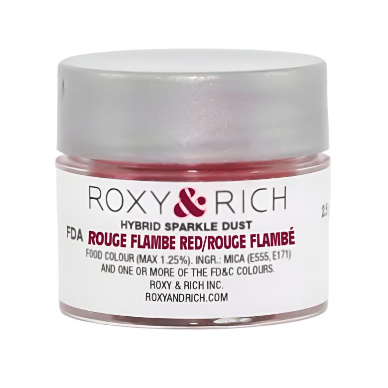 Roxy & Rich Rouge Flambe Red Sparkle Dust S2-025