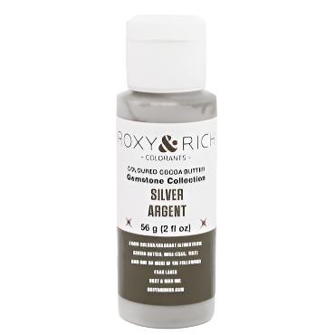 Silver Gemstone Cocoa Butter Roxy & Rich – Cake & Craft Supply Shop