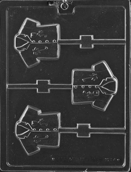 Tropical Shirt Lolly Plastic Chocolate Mold LP-M234