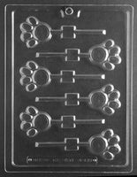 Paw Lolly Chocolate Mold