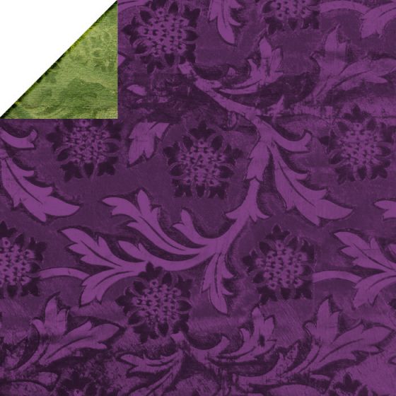 Purple Foil Wrap 20" x 30- Poly Backed