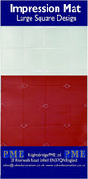 Large Square Impression Mat PME