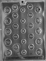Coins - Tokens Chocolate Mold