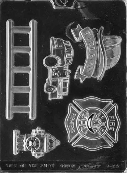 Firefighter Kit Chocolate Mold