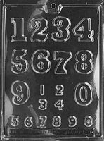 Numbers Chocolate Mold