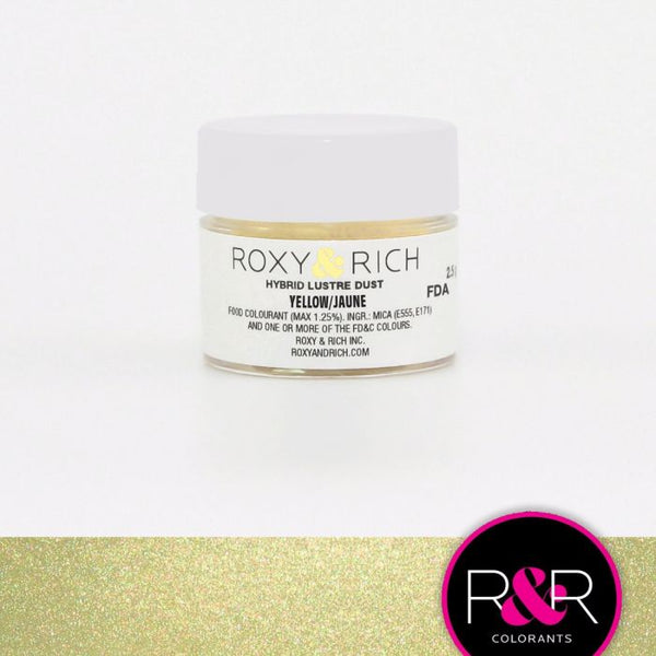 Yellow Hybrid Luster Dust by Roxy & Rich