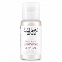 Pearl White Metallic Edible Art Decorative Cake Paint 15 ml