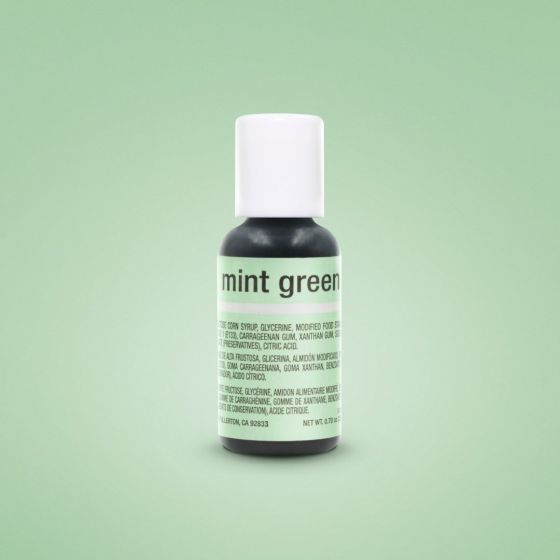 Mint Green Liqua-Gel Food Color Chefmaster