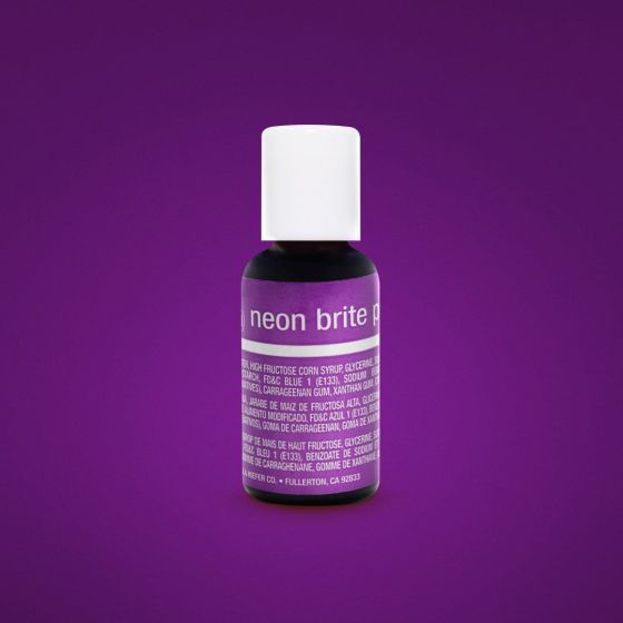 Neon Brite Purple Liqua-Gel Chefmaster