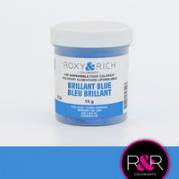 Brilliant Blue Fat Dispersible Powdered Color Roxy & Rich