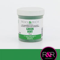 Green Fat Dispersible Powdered Color Roxy & Rich