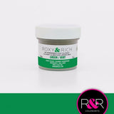 Green Fat Dispersible Powdered Color Roxy & Rich
