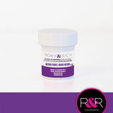 Purple Natural Fat Dispersible Powdered Color Roxy & Rich